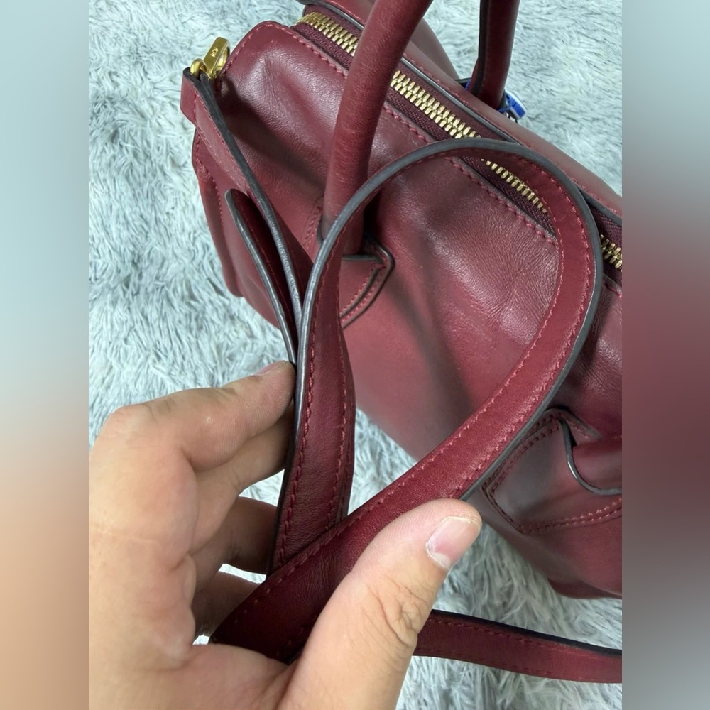 Authentic MCM Leather Bag With Strap - Picture 11 of 13